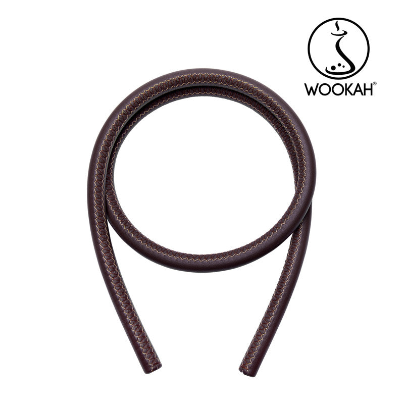 WOOKAH Brown Leather Hose