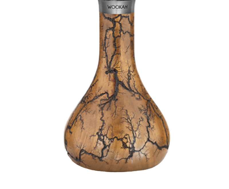 WOOKAH Vase Grom Iroko