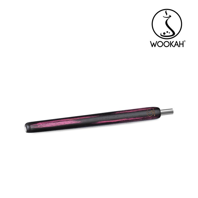 WOOKAH Wooden Mouthpiece Black/Pink, Standard